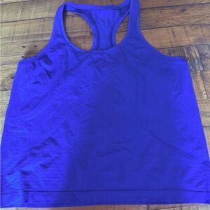 lululemon athletica Blue Tank Top